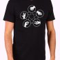 Big Bang Theory Sheldon Cooper Rock Men's Black T Shirt