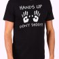 Hands Up Don't Shoot Men's Black T Shirt