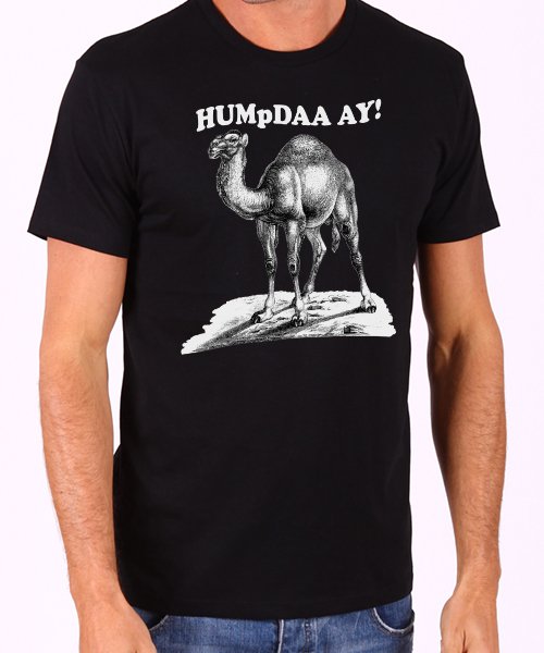 Hump Day Men's Black T Shirt