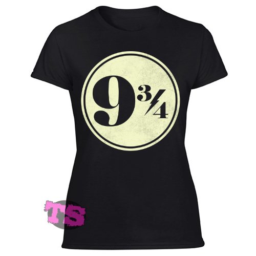 High Quality Silk Screened Women's Black T Shirt