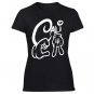 California Dope Women's Black T Shirt
