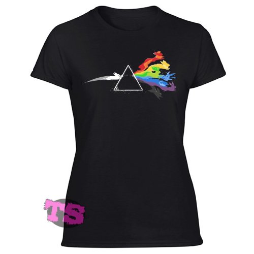eevee pink floyd shirt