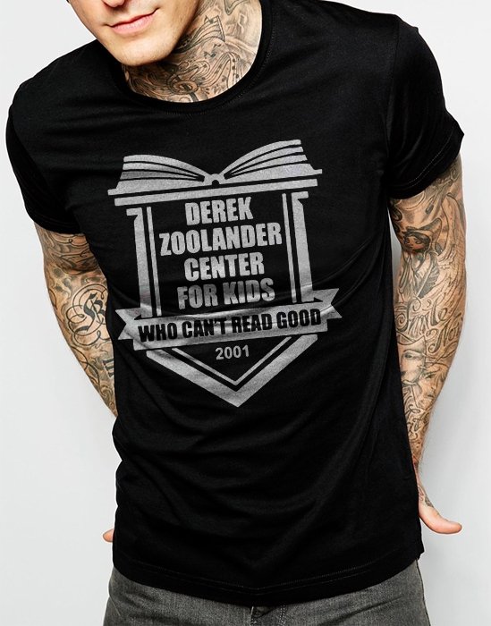 derek zoolander shirt