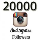 20,000 Instagram Followers