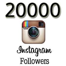 20,000 Instagram Followers