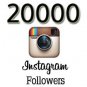 20,000 Instagram Followers
