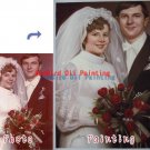 Oil Painting-Custom original oil portrait painting from your photos-Hand painted paintings on canvas