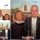 Oil Painting-Custom original oil portrait painting from your photos-Hand painted paintings on canvas