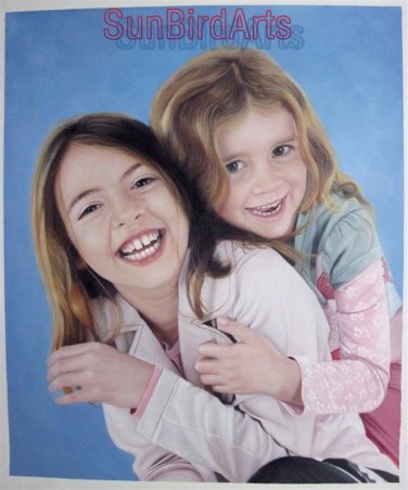 Oil Painting-Custom original oil portrait painting from your photos-Hand painted paintings on canvas