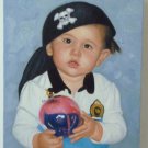 Oil Painting-Custom original oil portrait painting from your photos-Hand painted paintings on canvas