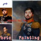 Oil Painting-Custom original oil portrait painting from your photos-Hand painted paintings on canvas