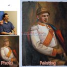 Oil Painting-Custom original oil portrait painting from your photos-Hand painted paintings on canvas