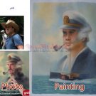 Oil Painting-Custom original oil portrait painting from your photos-Hand painted paintings on canvas