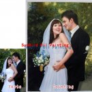 Oil Painting-Custom original oil portrait painting from your photos-Hand painted paintings on canvas