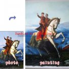 Oil Painting-Custom original oil portrait painting from your photos-Hand painted paintings on canvas