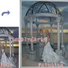 Oil Painting-Custom original oil portrait painting from your photos-Hand painted paintings on canvas