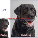Oil Painting-Custom original oil portrait painting from your photos-Hand painted paintings on canvas