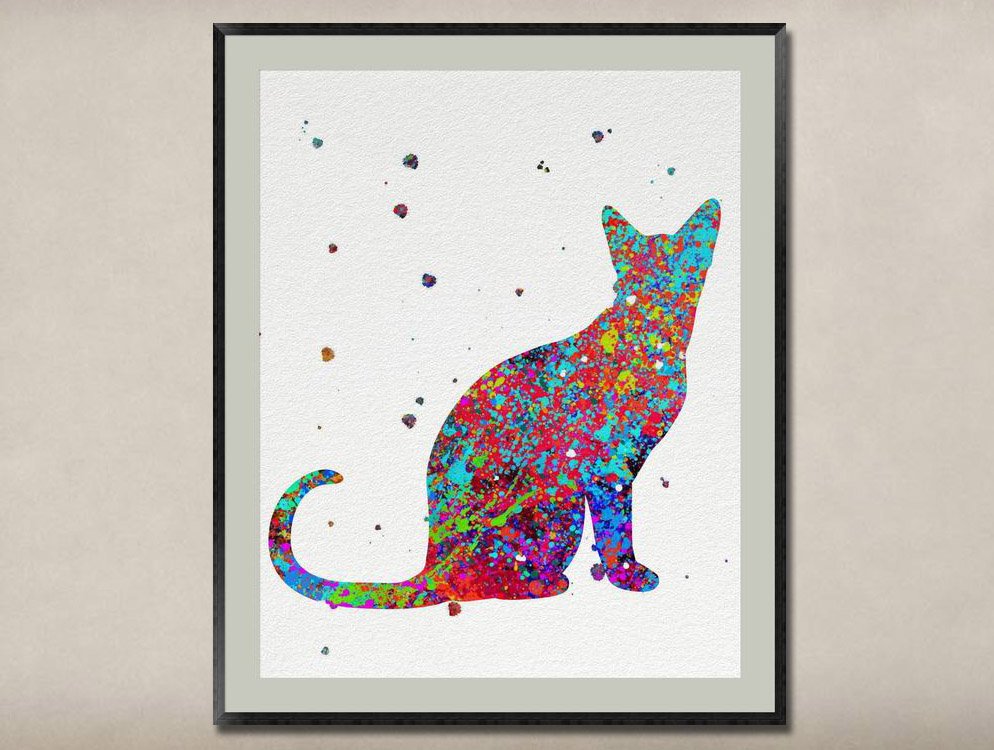 Watercolor Painting-Original Fine Art-Unique Art print Gift-Home Wall Decor Artwork-A4