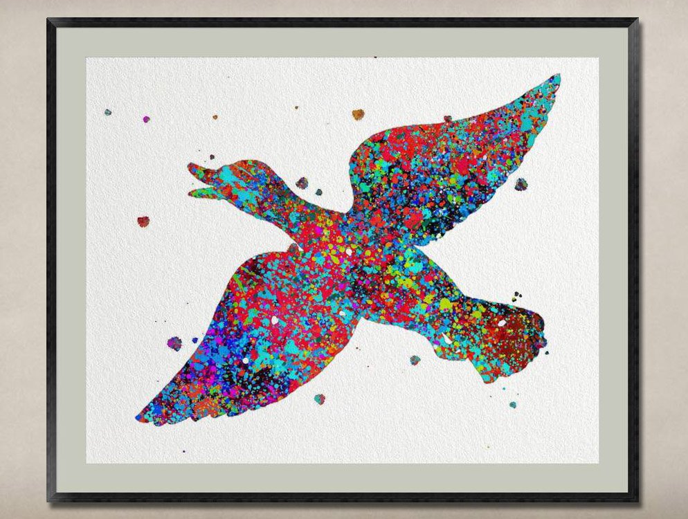 Watercolor Painting-Original Fine Art-Unique Art print Gift-Home Wall Decor Artwork-A18
