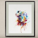 Watercolor Painting-Original Fine Art-Unique Art print Gift-Home Wall Decor Artwork-O1