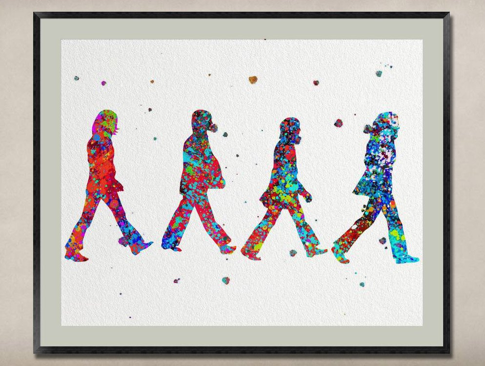 Watercolor Painting-Original Fine Art-Unique Art print Gift-Home Wall Decor Artwork-F5