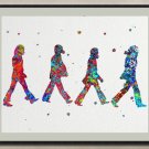 Watercolor Painting-Original Fine Art-Unique Art print Gift-Home Wall Decor Artwork-F5