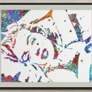 Watercolor Painting-Original Fine Art-Unique Art print Gift-Home Wall Decor Artwork-F9