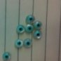 100pcs 6-10mm ,genuine MOP shell bead Top Quality roundel coin oval clove cross fish bead