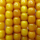 10x12mm jade gemstone drum barrel rice oranger yellow jewelry charm spacer beads