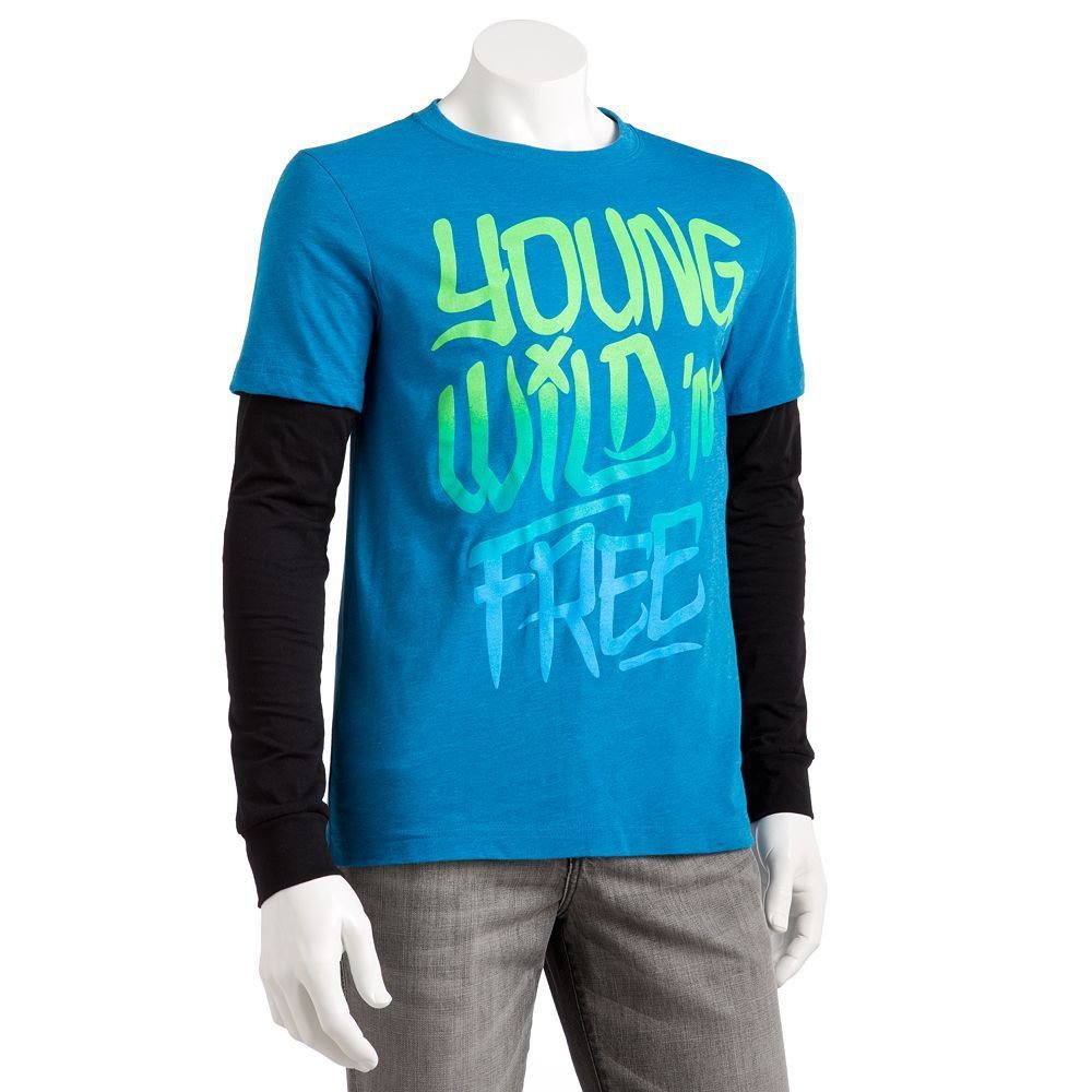 Download Tony Hawk Mens XXL Wild and Free Long Sleeve Tee Shirt ...