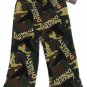 camo fleece pajama pants