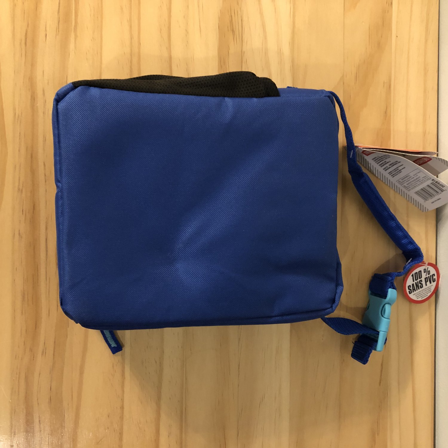 Thermos Insulated Upright Lunch Kit Box Bag Blue Polka Dot