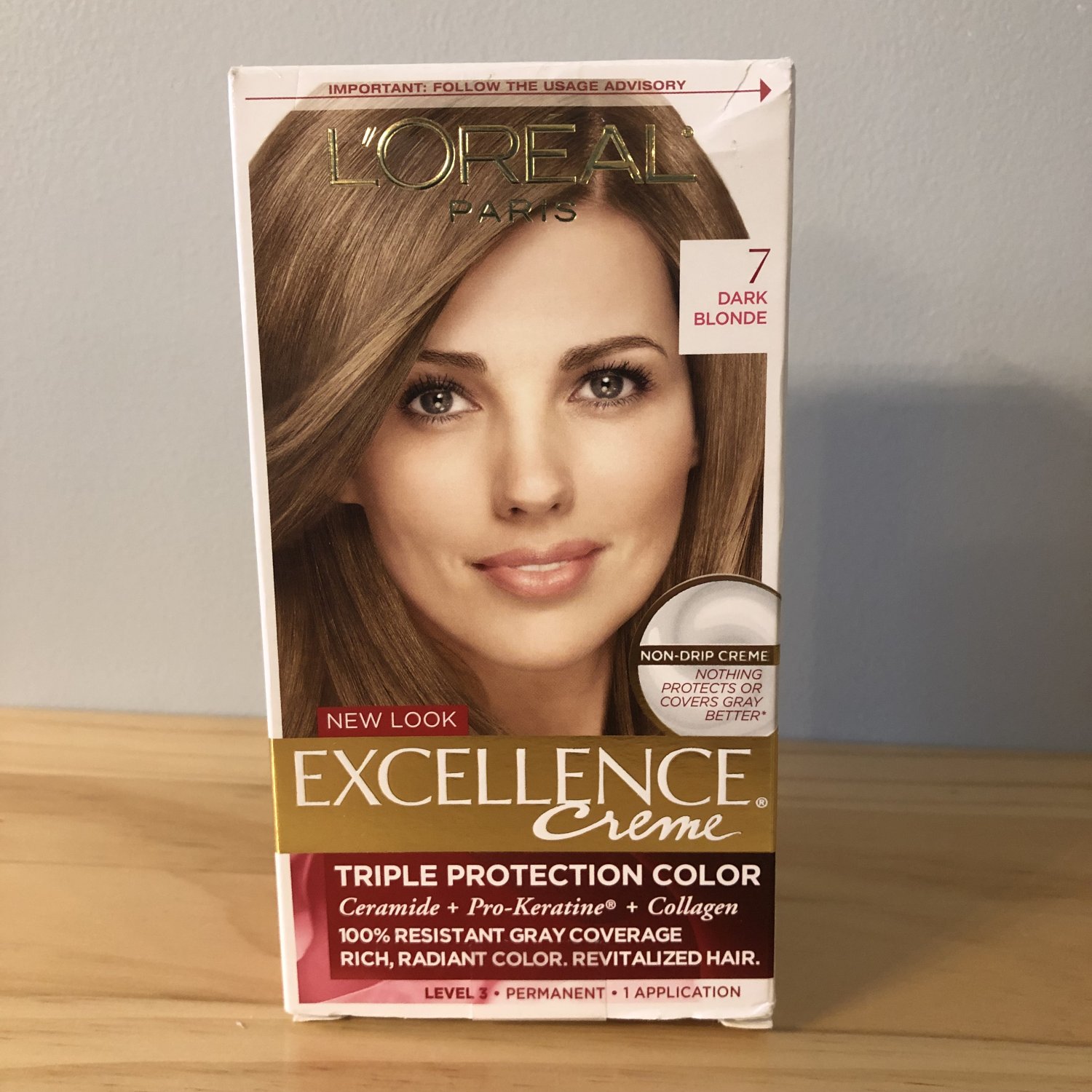 L'Oreal Paris Excellence Creme Hair Color Dye 7 Dark Blonde
