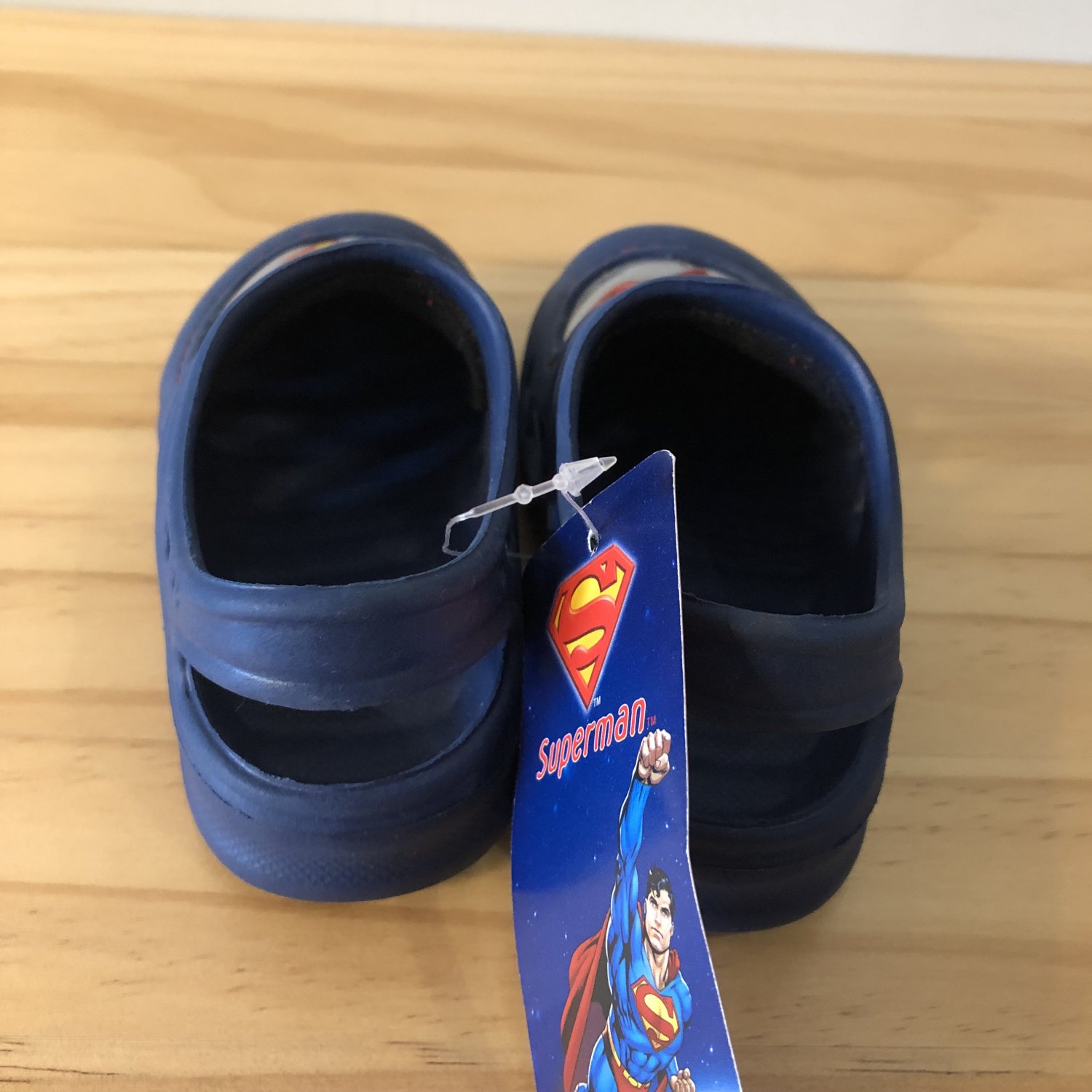 Superman Kids Clogs Foam Shoes Toddler Boys 9