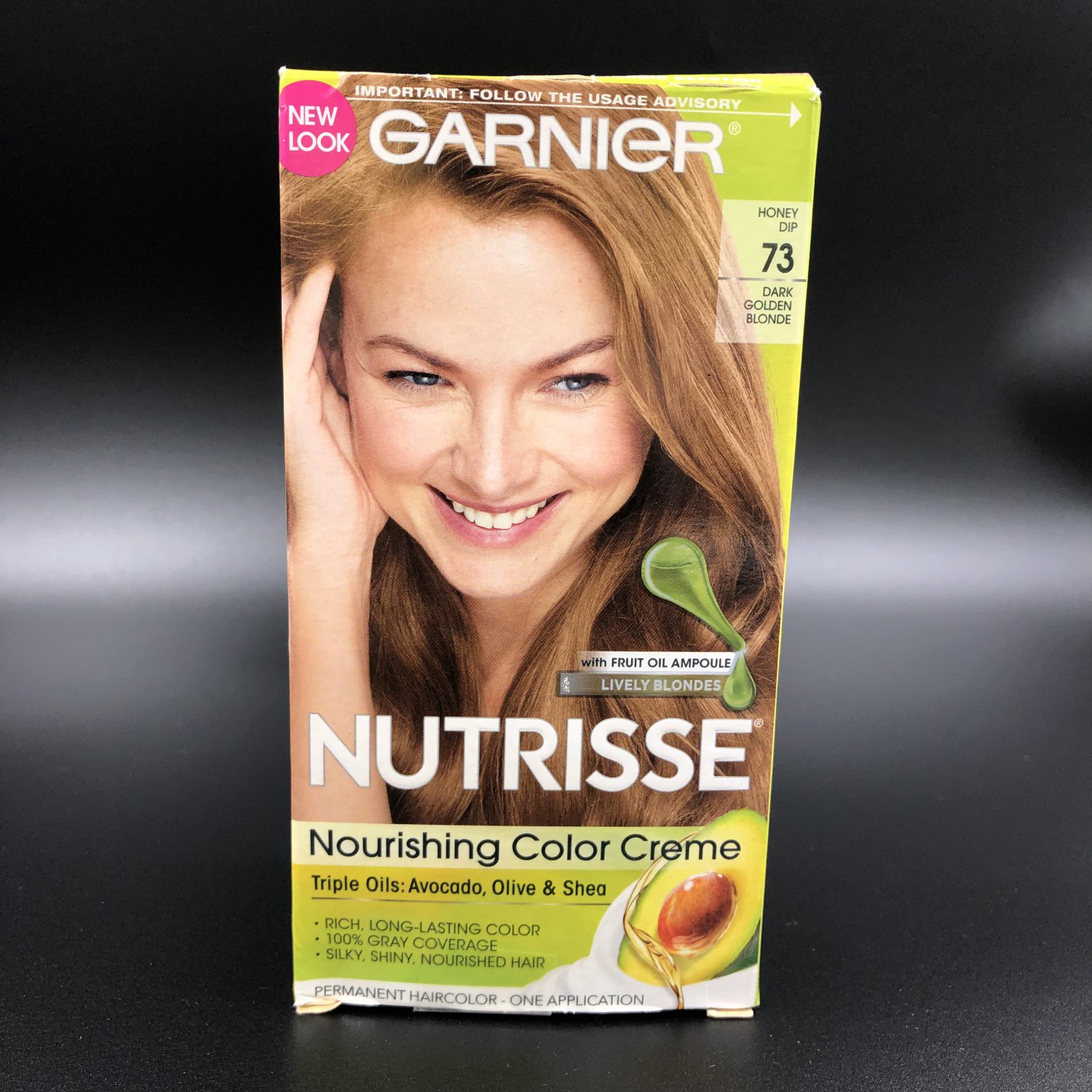 Garnier Nutrisse Hair Dye 73 Honey Dip dark golden blonde