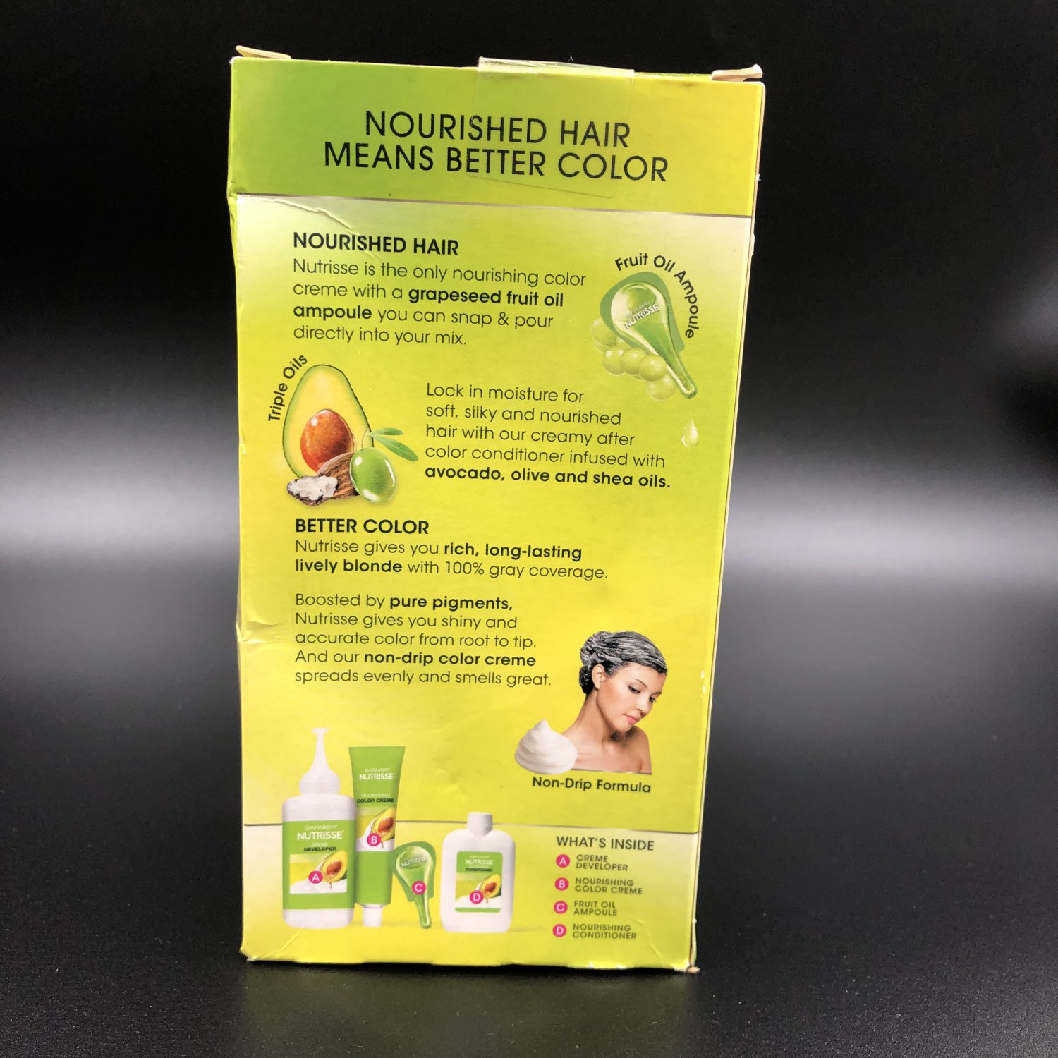 Garnier Nutrisse Hair Dye 73 Honey Dip dark golden blonde