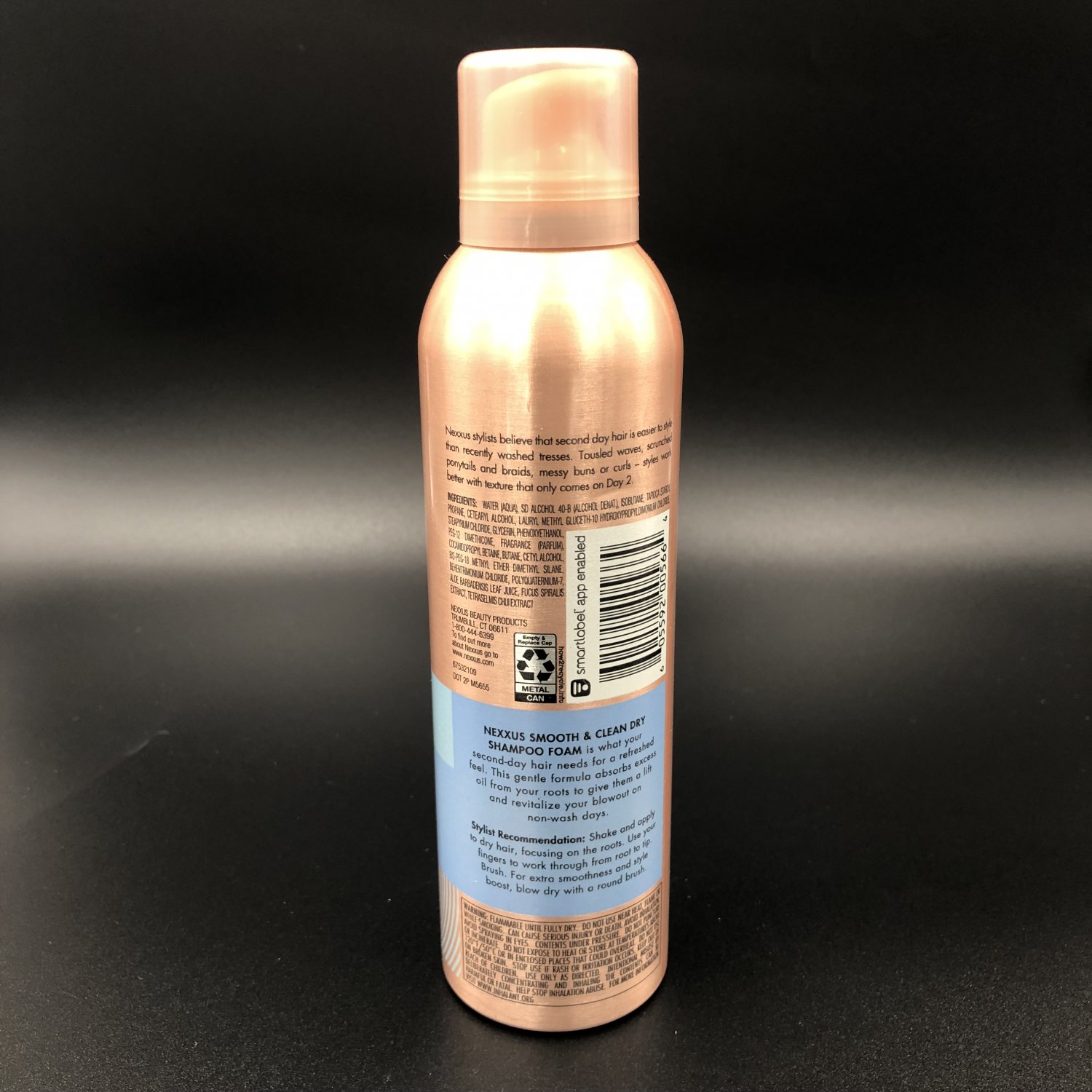 Nexxus Smooth & Clean Day 2 Refresher Dry Shampoo Foam