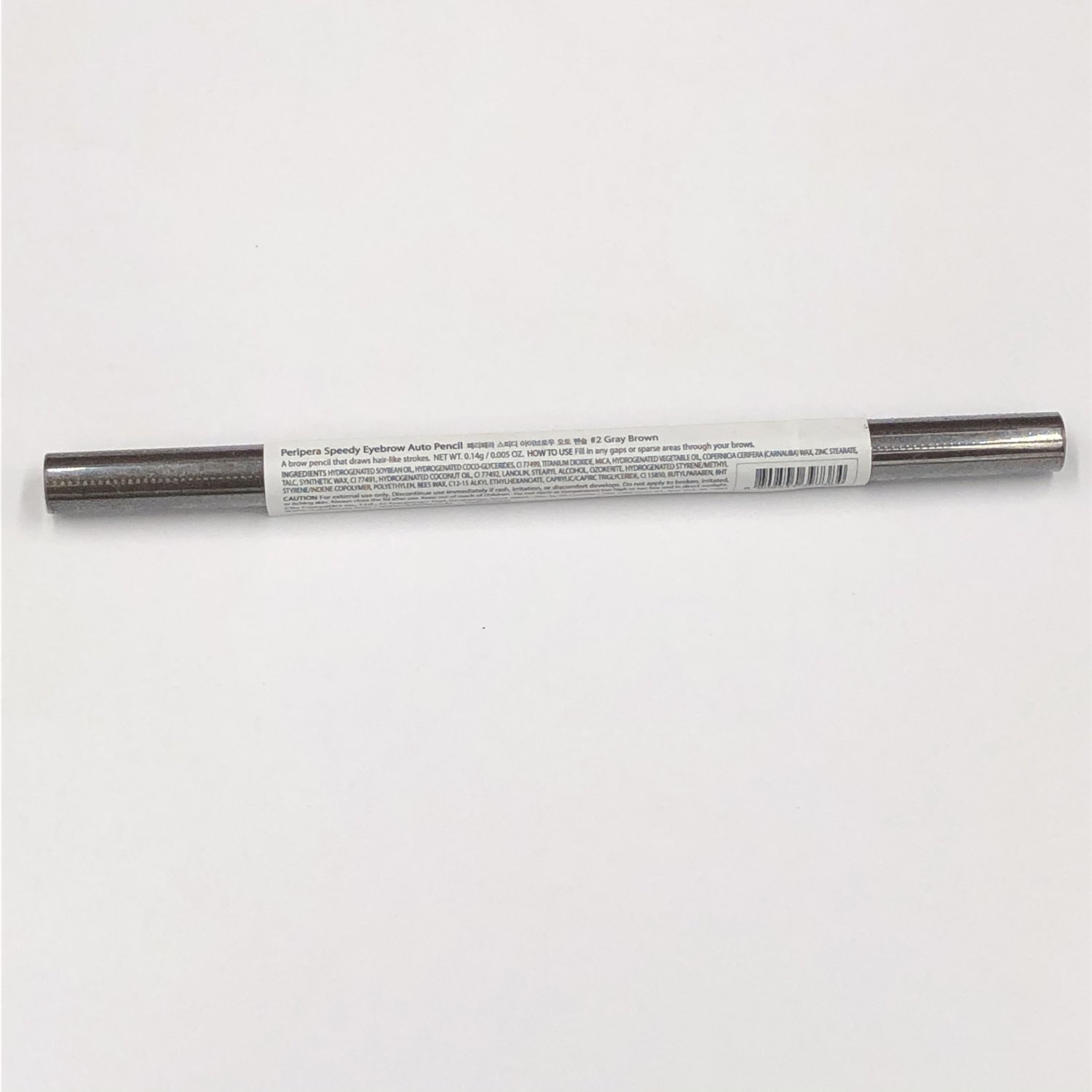 Peripera Speedy Eyebrow Auto Pencil 2 Gray Brown