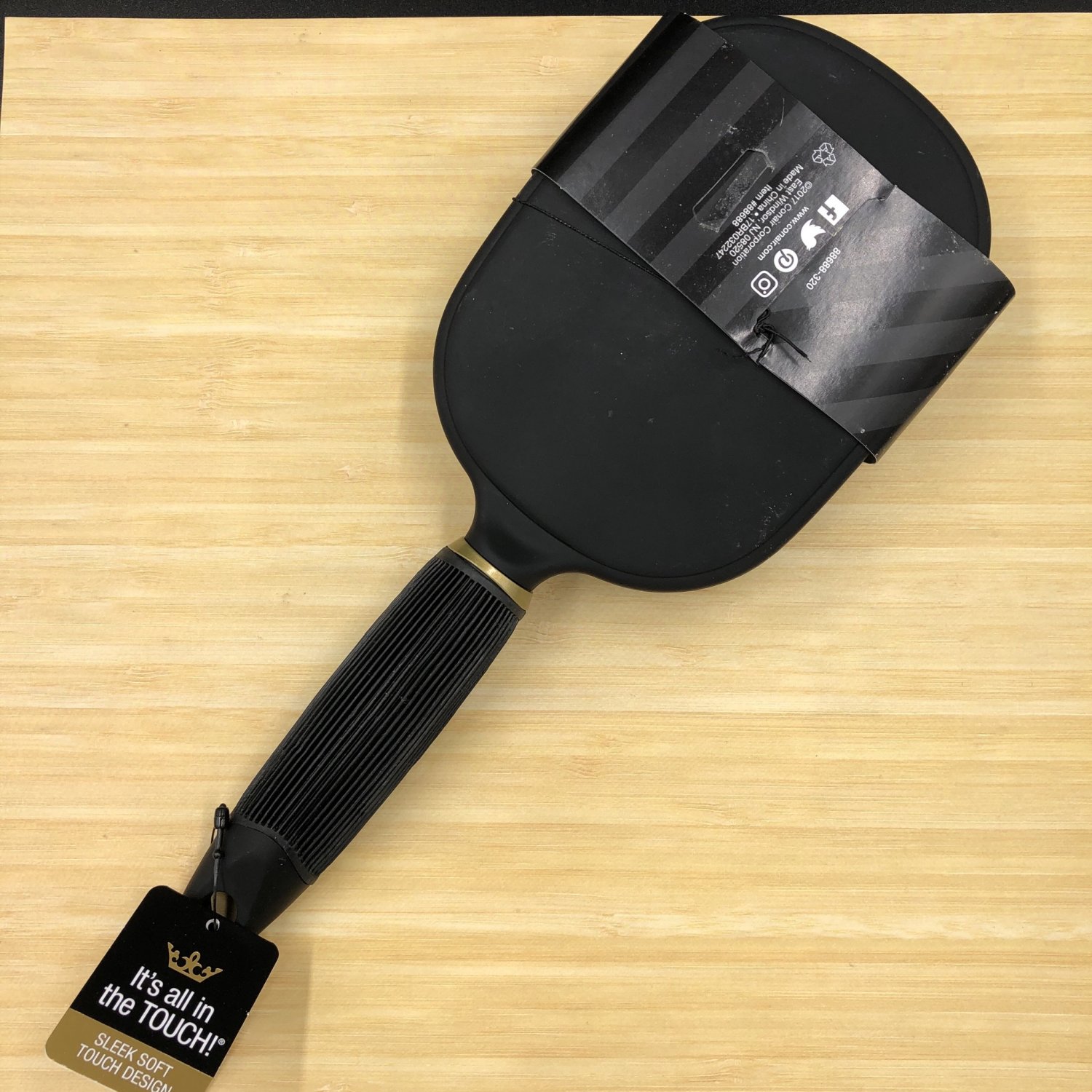 Conair Velvet Touch Paddle Brush Wide for Thick Hair