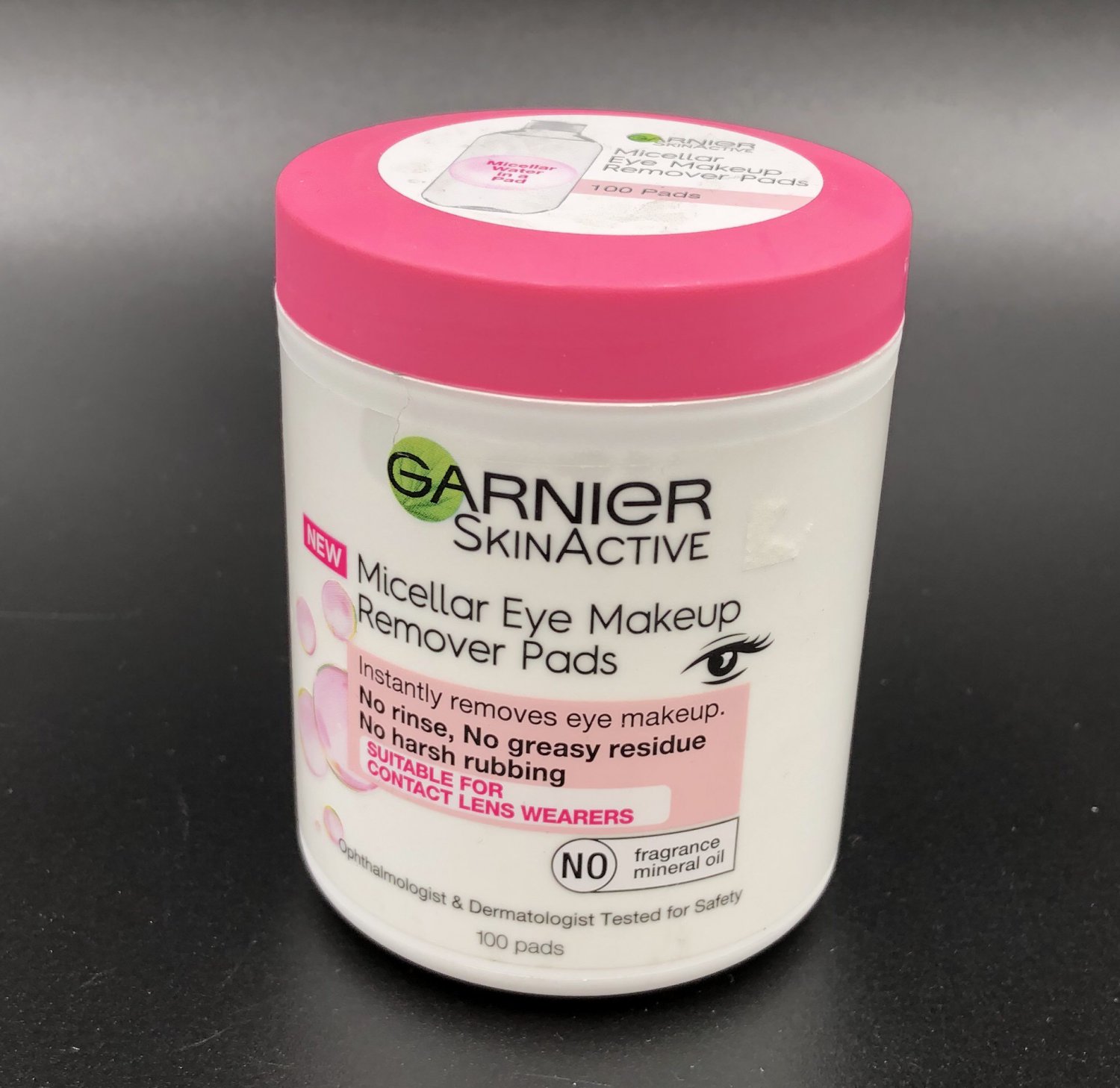 Garnier SkinActive Micellar Eye Makeup Remover Cotton Pads