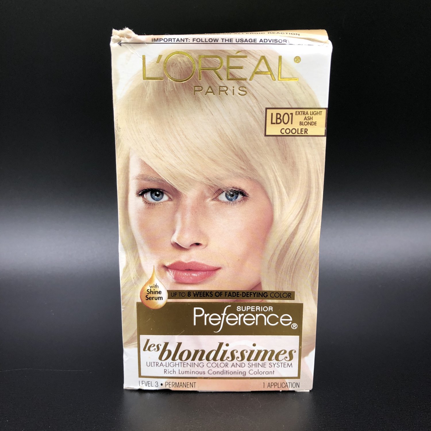 Loreal Paris Lb01 Extra Light Ash Blonde Hair Dye 