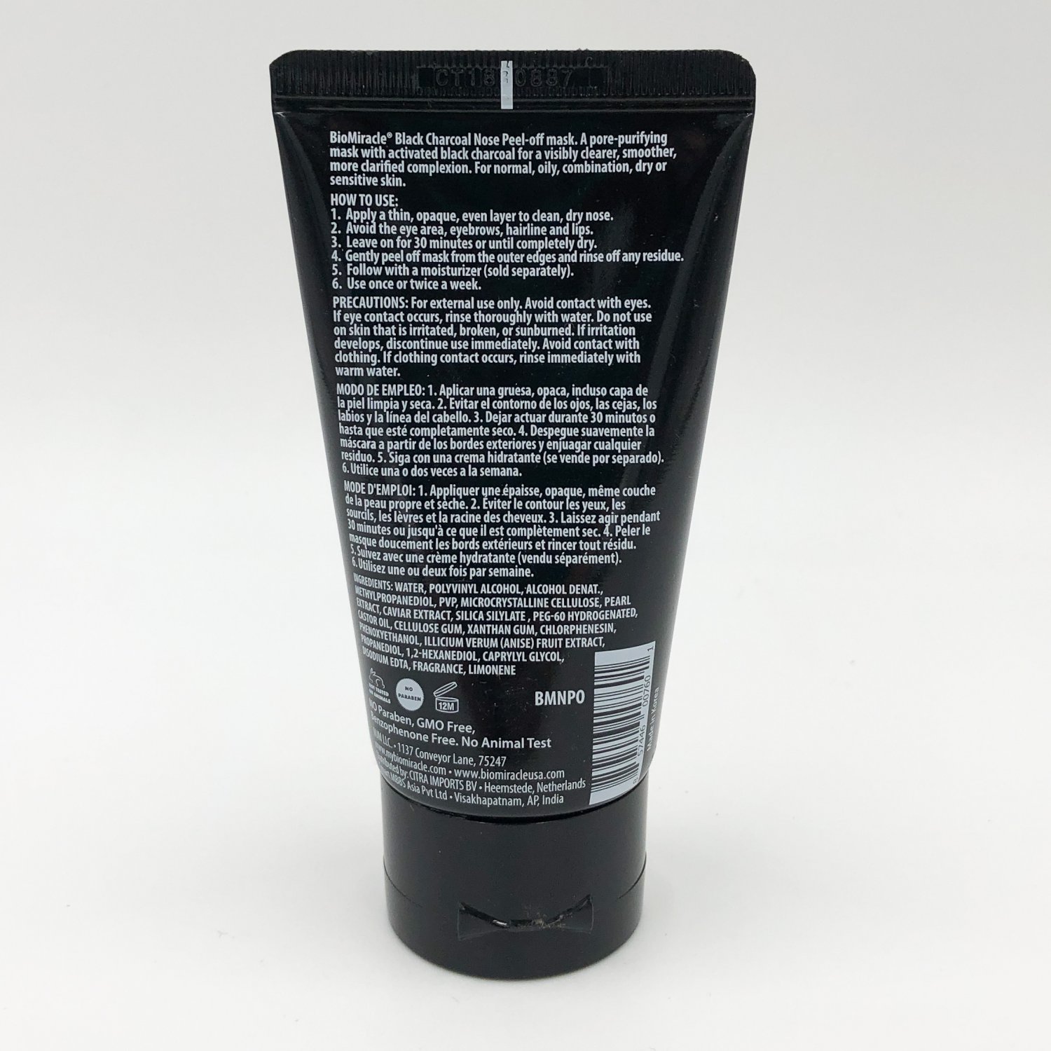 BioMiracle Detoxifying Nose PeelOff Mask Treatment