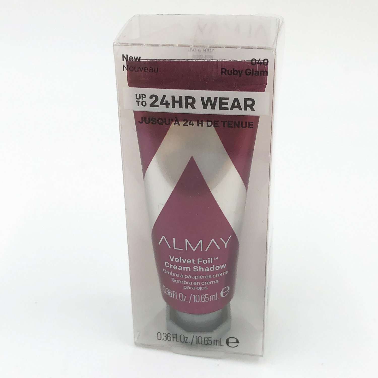 Almay Velvet Foil Cream Eye Shadow 040 Ruby Glam