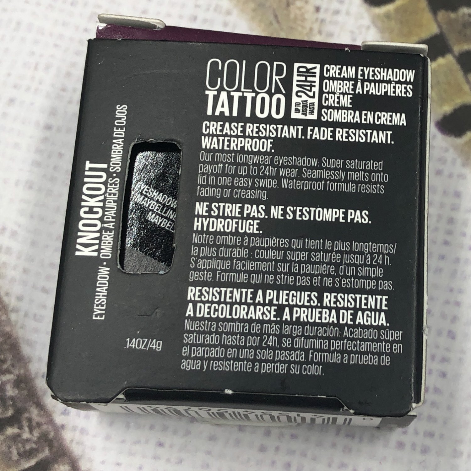 Maybelline Color Tattoo Eyeshadow 50 Knockout