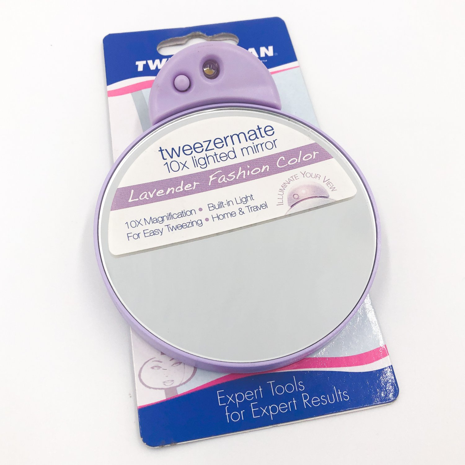 Tweezerman Tweezermate 10x Lighted Mirror