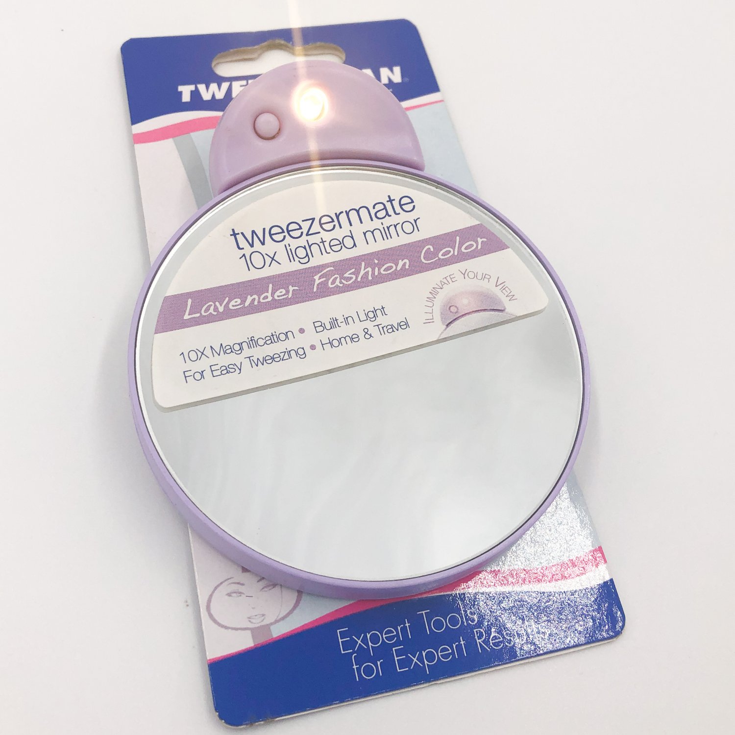 Tweezerman Tweezermate 10x Lighted Mirror