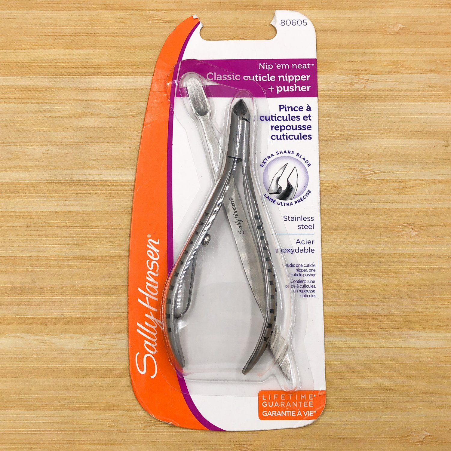 Sally Hansen Nip 'Em Neat Cuticle Nipper + Pusher