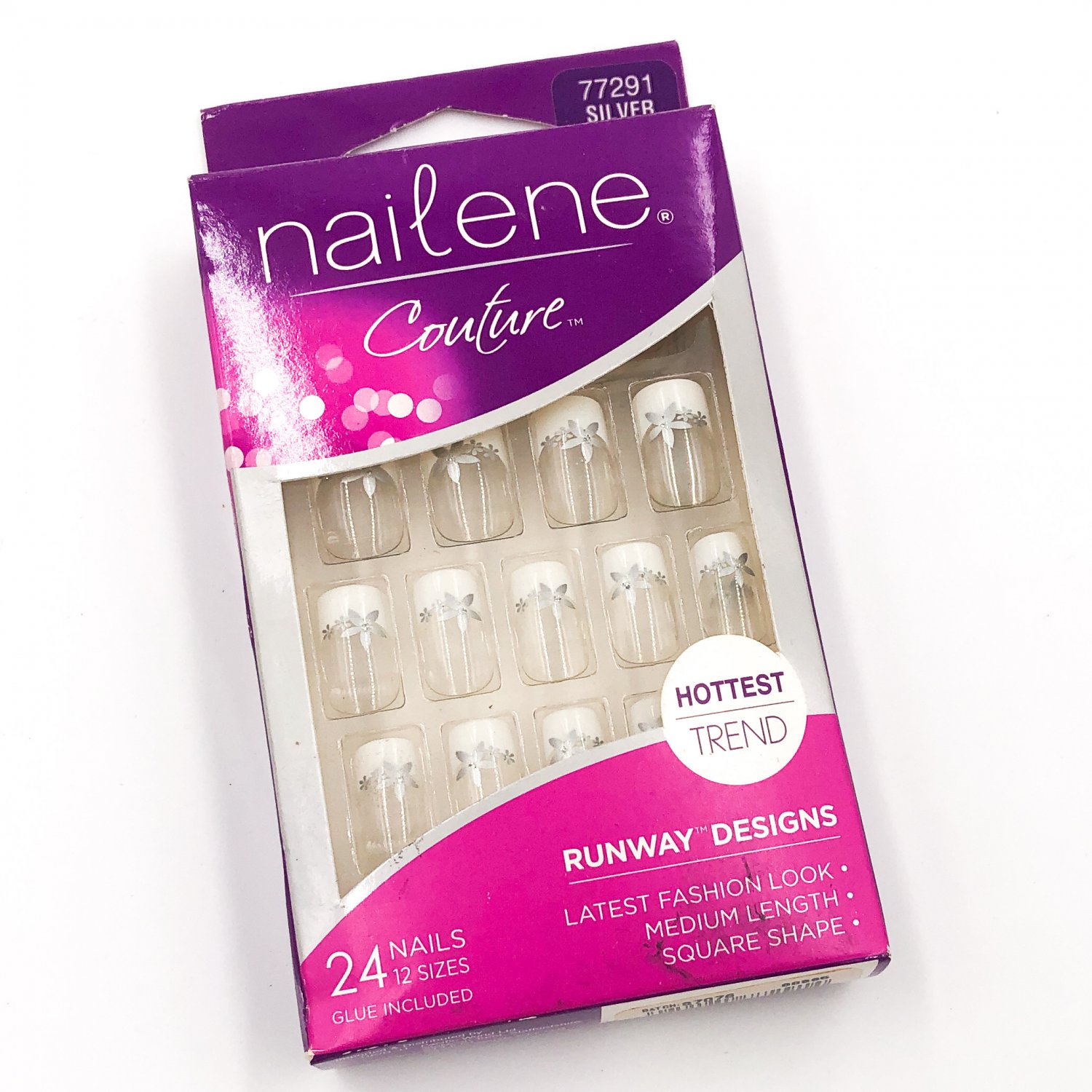 Nailene Couture Nails Kit Silver Orchid French 77291