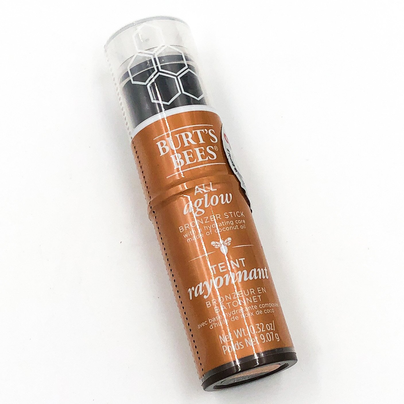 Burts Bees All Aglow Bronzer Stick 1605 Golden Shimmer