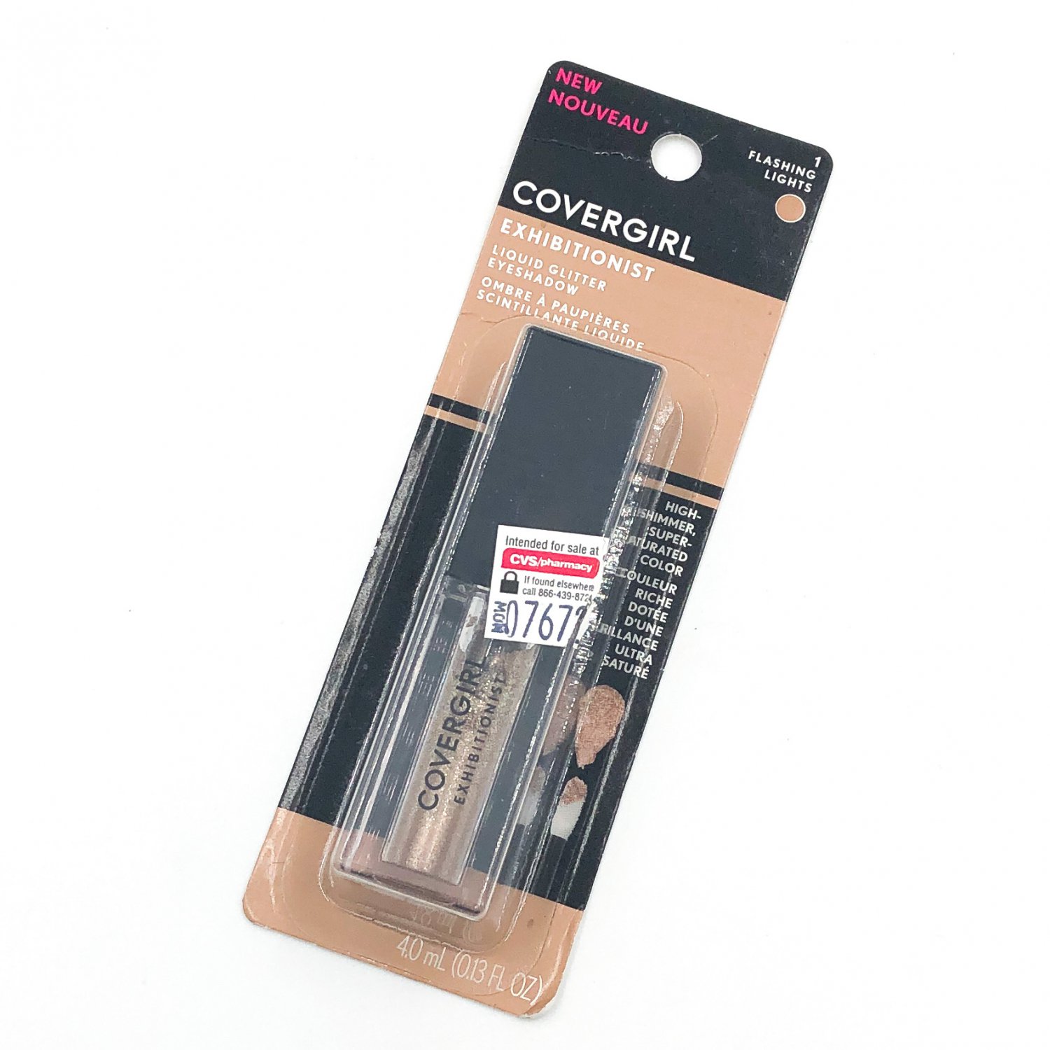 CoverGirl Exhibitionist Liquid Glitter Eye Shadow Flashing Lights